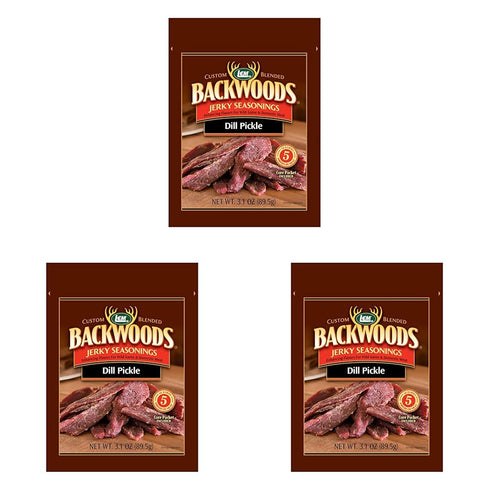 LEM Products Backwoods Dill Pickle Jerky Seasoning, Ideal for Wild Game and