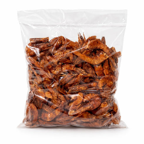 Generic African Whole Dried Shrimp 8oz Premium Smoked Dry Shrimp with Shell Natural