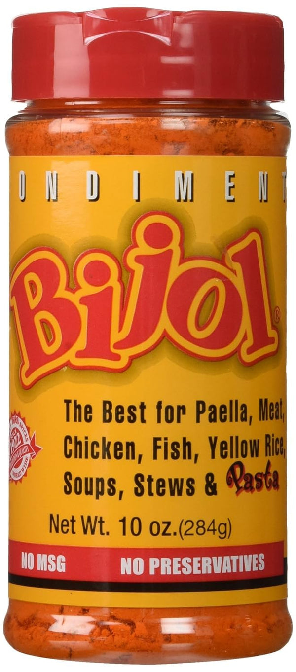 Bijol Condiment, Perfect for Yellow Rice, Paella, Meat, Chicken, Fish, Soups, Stews &