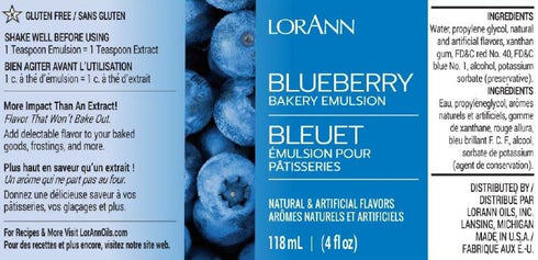Lorann Oils Bakery Emulsion Variety: Multiple Flavors for Enhancing Cakes, Cookies & Desserts, 4oz