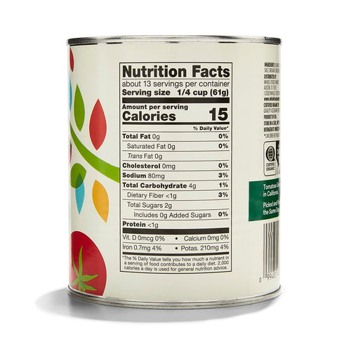 365 by Whole Foods Market 28 , Organic Crushed Tomatoes With Basil, Ounce