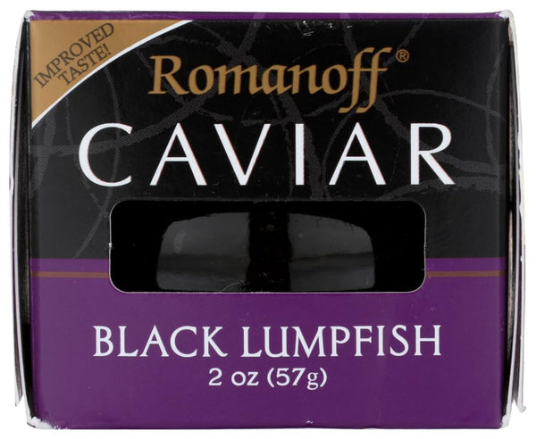 Marzetti Romanoff Caviar, Black Lumpfish, 2 Oz., (Pack of 3) by T.