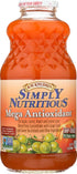 (NOT A CASE) Simply Nutritious Mega Antioxidant Juice