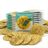 K-Herb Korean Baked Sweet Rice Cracker Bites with Roasted Seaweed, Crunchy Korean Snack,
