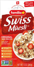 12 oz (Pack 3) Familia Swiss Muesli Cereal, Original Recipe with Fruit and Nuts - Enjoy Hot, Cold or as Overnight Oats