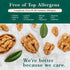 48oz (3 lb) 100% Premium Raw Walnut Halves & Pieces - Natural, No-PPO, Non-GMO, Batch-Tested Gluten & Peanut Free