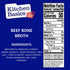 8.25 oz (Pack 12) Kitchen Basics Beef Bone Broth, Carton of A Delicious Boost of Flavor to soups and gravy, Great