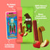 0.7 (Pack 18) BEAR Real Fruit Snack Splits - Gluten Free, Vegan, and Non-GMO - Apple and Strawberry Healthy School
