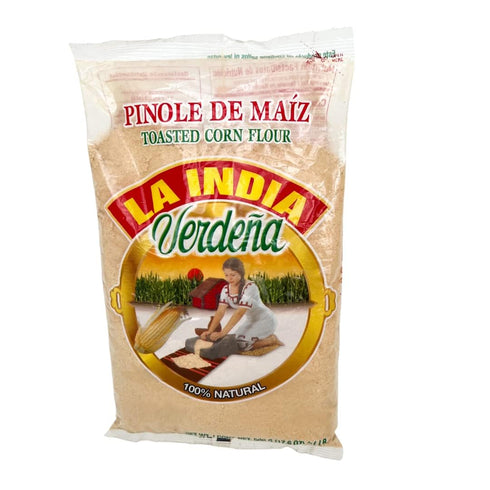 100 La India Verdena | Pinole de Maiz | Toasted Corn Flour | Natural