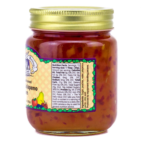 9oz (Pack 2) Amish Wedding Peach Jalapeno Jam