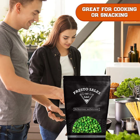 Packed 1 lb. (16 oz.) Green Peas, Fried with salt, All ages friendly, Excellent Source of Protein, High in Fiber, Salad