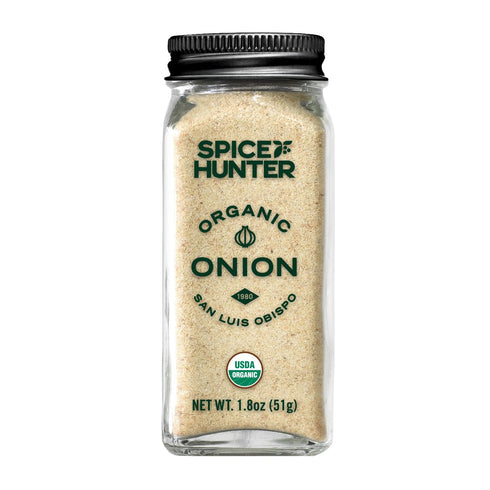 Spice Hunter Granulated Onion Powder, 100% Organic, 1.8 Ounce