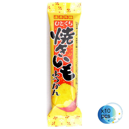 0.9oz 10pcs Sweet Potato Yokan Japanese Sweets Ninjapo