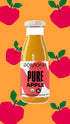 (Pack 12), 8.4 Oz Pomona Organic Apple Juice of Cold Pressed USDA Organic Juices, Apples And Lemon Juice, No Added