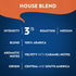 6 12oz, 3/5, 100% (Pack 6) Package Lavazza House Blend Perfetto Ground Coffee Bags of Medium Roast, Full-bodied