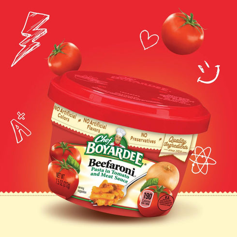 (12 Case of Chef Boyardee Microwave Beefaroni Total)