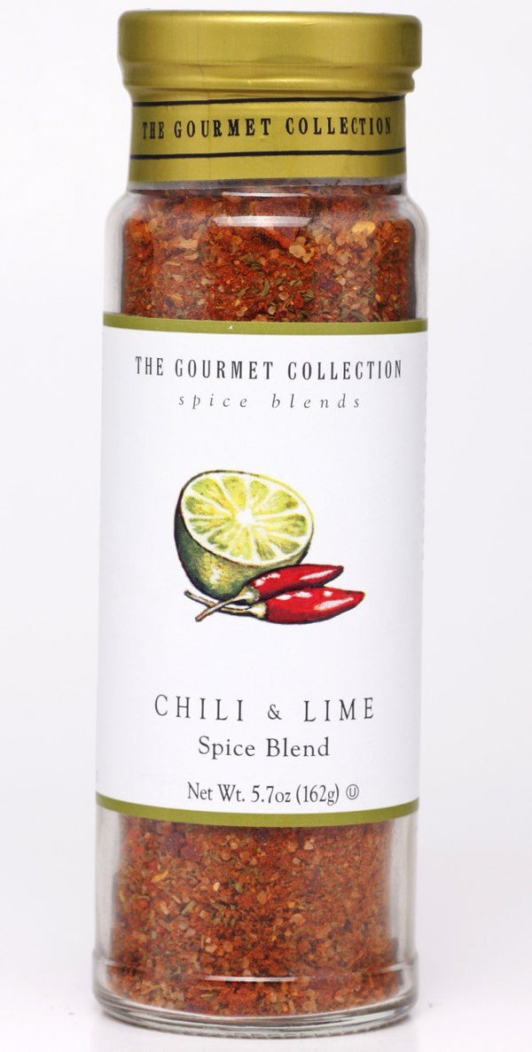 The Gourmet Collection Seasoning Blends, Chili and Lime Spice Blend - Seasoning for Cooking Fish, Soup, Chicken Wings, Salmon, Salads, Vegetables.