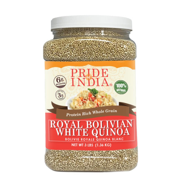 Pride Of India Natural White Royal Quinoa | Superior Grade Whole Grain,