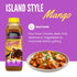 World Harbors Island Mango Sauce & Marinade 16-Fl Oz Bottle (Pack of 3), Low-Calorie, Sweet & Tangy Sauce