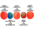 Charms Sweet and Sour Pops - 5 Assorted Sweet/Sour Flavors, 0.6 Ounce (Pack of 48)