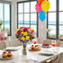 Stargazer Barn Let's Celebrate Mother's Day Bouquet with Vase Mothers Day Flowers for Mom Fresh Flower Delivery, Farm