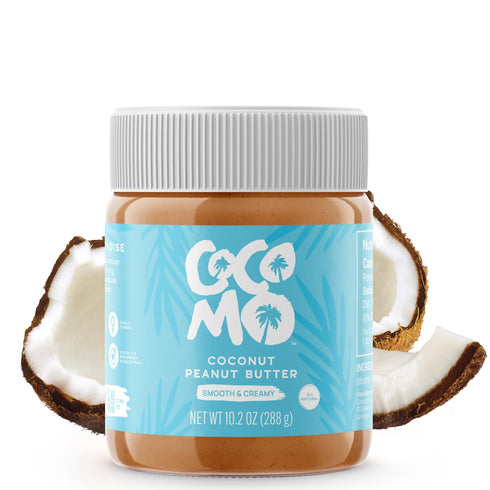 Coconut Peanut Butter with MCT Oil, 10 oz No Seed Oils, Gluten