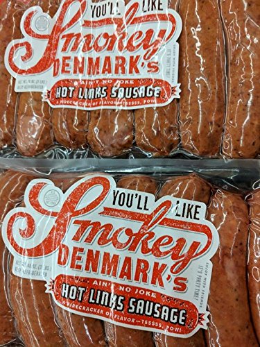 Smokey Denmark's Hot Links Sausage 48 Oz