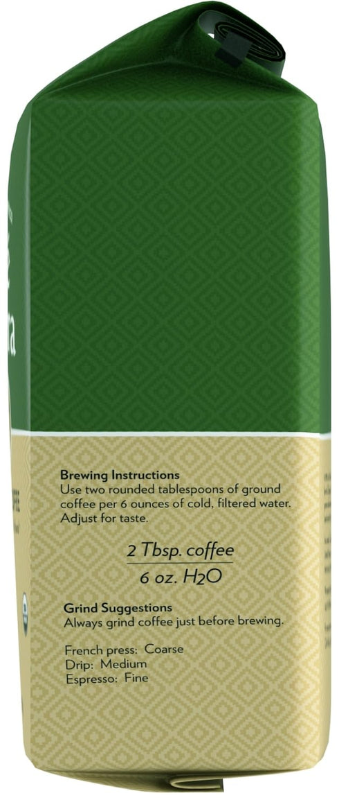 10 oz (Pack 3) Caf Altura, Breakfast Blend, Medium Roast, Organic, Whole Bean Coffee, Bag