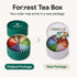(36 Count, 6 6ea,) 6 OSULLOC For:rest Tea Box Types x Exquisite & Unique Gift idea For Tea Lover, Variety Gift Box