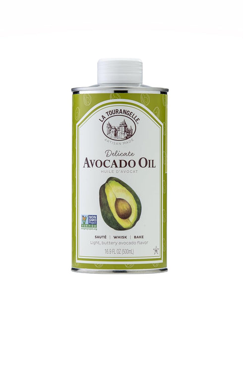 La Tourangelle Avocado Oil - All-Natural Handcrafted from Premium Avocados, Great for Cooking, Butter Substitute, Skin