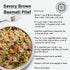 PACK 6 1.5 Pride Of India - of - Extra Long Brown Basmati Rice - Naturally Aged Healthy Grain, Pound Jar