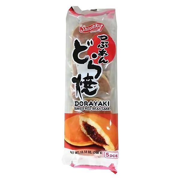 Shirakiku Dorayaki Red Bean Japanese Snacks Mini Red Bean Pancakes from Japan