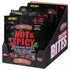 4 Package Old Wisconsin Hot & Spicy Sausage Snack Bites, Naturally Smoked, Ready to Eat, High Protein, Low Carb, Keto