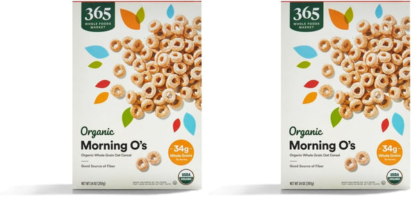 365 by Whole Foods Market, Organic Morning Os Cereal, 14 Ounce (Pack