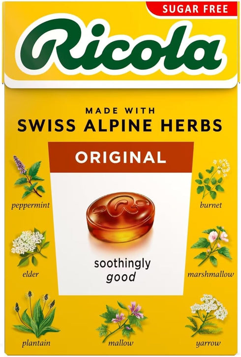 Ricola Original Swiss Herbal Sweets, 45 g (Pack of 5)