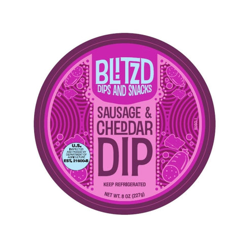 Generic 8 oz, 4 Pack Blitzd Sausage & Cheddar Cheese Dip