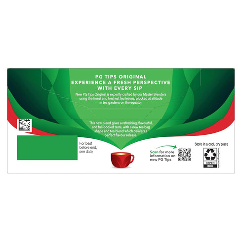 240 (40 Count Pack 6) PG Tips Premium Black Tea For a Classic Caffeinated Beverage, Black Tea Bags, Total Bags