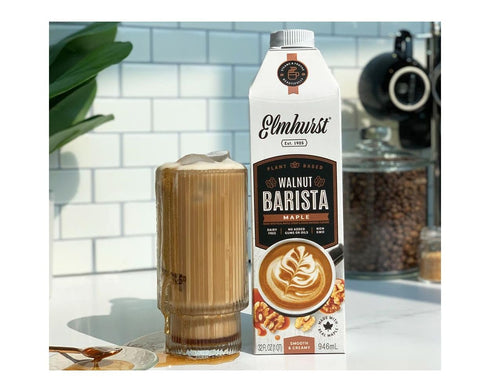 32 Oz Elmhurst, Milk Barista Walnut Maple, Fl