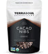 Terrasoul Superfoods Raw Organic Cacao Nibs, 16 Oz, Superfood Crunch for Smoothie