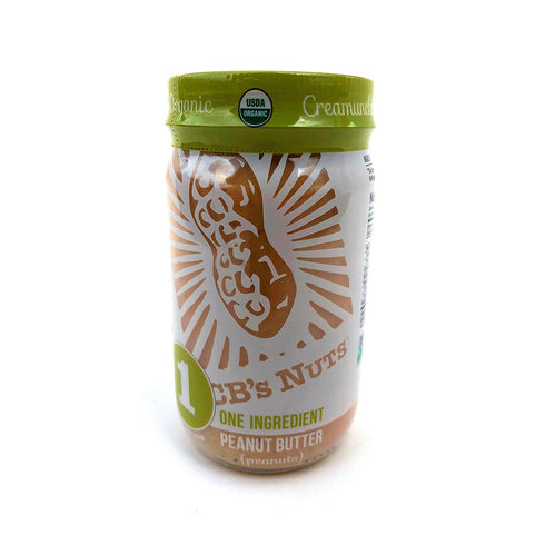 CB's Nuts USA Grown Organic Creamunchy 1 Ingredient Peanut Butter (6)