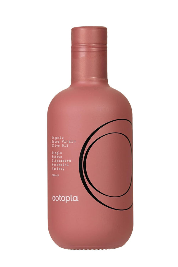 Ootopia Greek Extra Virgin Olive Oil - Cold Pressed Organic Koroneiki Oil