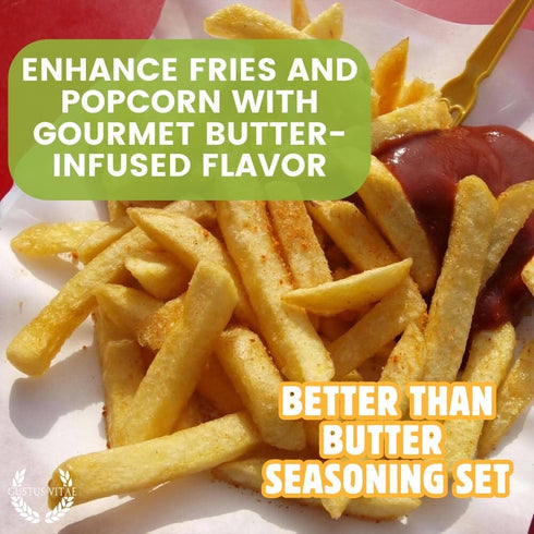 Set: 2 Pack Set GLP-1 Better Than Butter Seasoning | Gourmet Seasoning, Artisanal Spice Blends | All Natural, Non GMO |