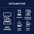 2.2 LB (Pack 1) Lavazza Gold Selection Filtro Whole Bean Coffee Light Roast,Vanille and Chamomille flower aromatic