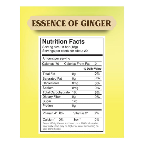 Elephant Park 20 Packets 18 Natural Honey Lemon Ginger Herbal Tea Sachet Instant Beverage Grams Made With Real Pure