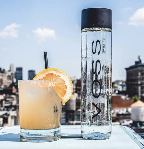 375 Ml 12.7 Oz (Pack 9) VOSS Sparkling Water From Norway Naturally Pure For A Crisp, Refreshing Taste, Glass Bottled