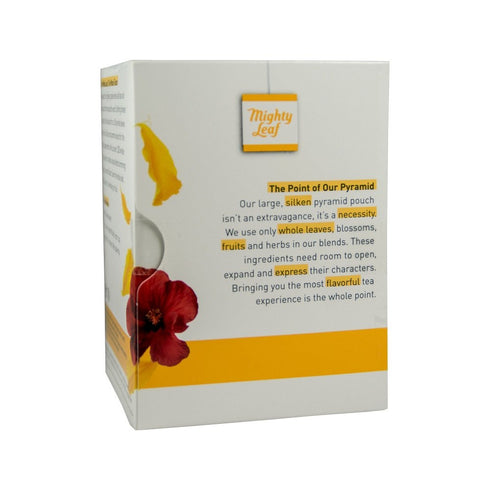 45 (Pack 3, 15CT Mighty Leaf Whole Leaf Tea, Organic African Nectar, Tea Bags of each) Individual Pyramid-Style Tea