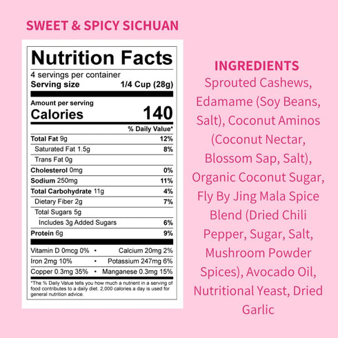 4oz (2 Pack, Daily Crunch Sprouted Cashews and Dehydrated nuts for a Unique Crunch, Keto Friendly, Non-GMO Zero Seed