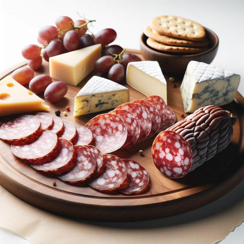3 Oz (1 Pack) Premium Uncured All Natural Grass Fed Harissa Wagyu Dry Sliced Salami Gourmet - Artisanal Charcuterie