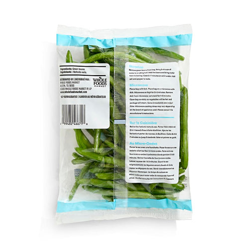 365 by Whole Foods Market Trimmed 12 oz , Green Beans