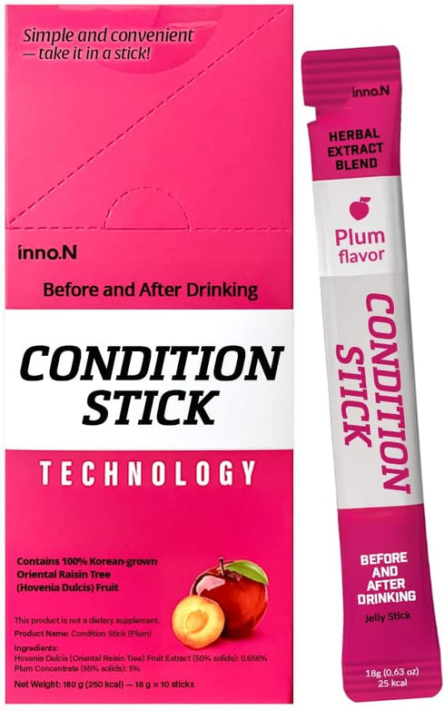 It'saKthing Fresh Tomorrow Jelly Stick Plum Flavor 18g*10 Sticks